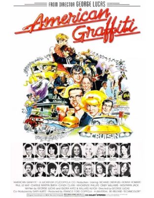 American Graffiti! A nostalgic trip through 1962 and an exploration of youthful yearning!